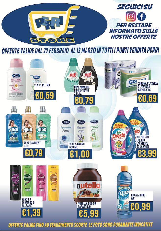 Volantino PERRI STORE - Pagina 1